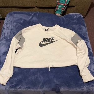 Nike crop sweatshirt